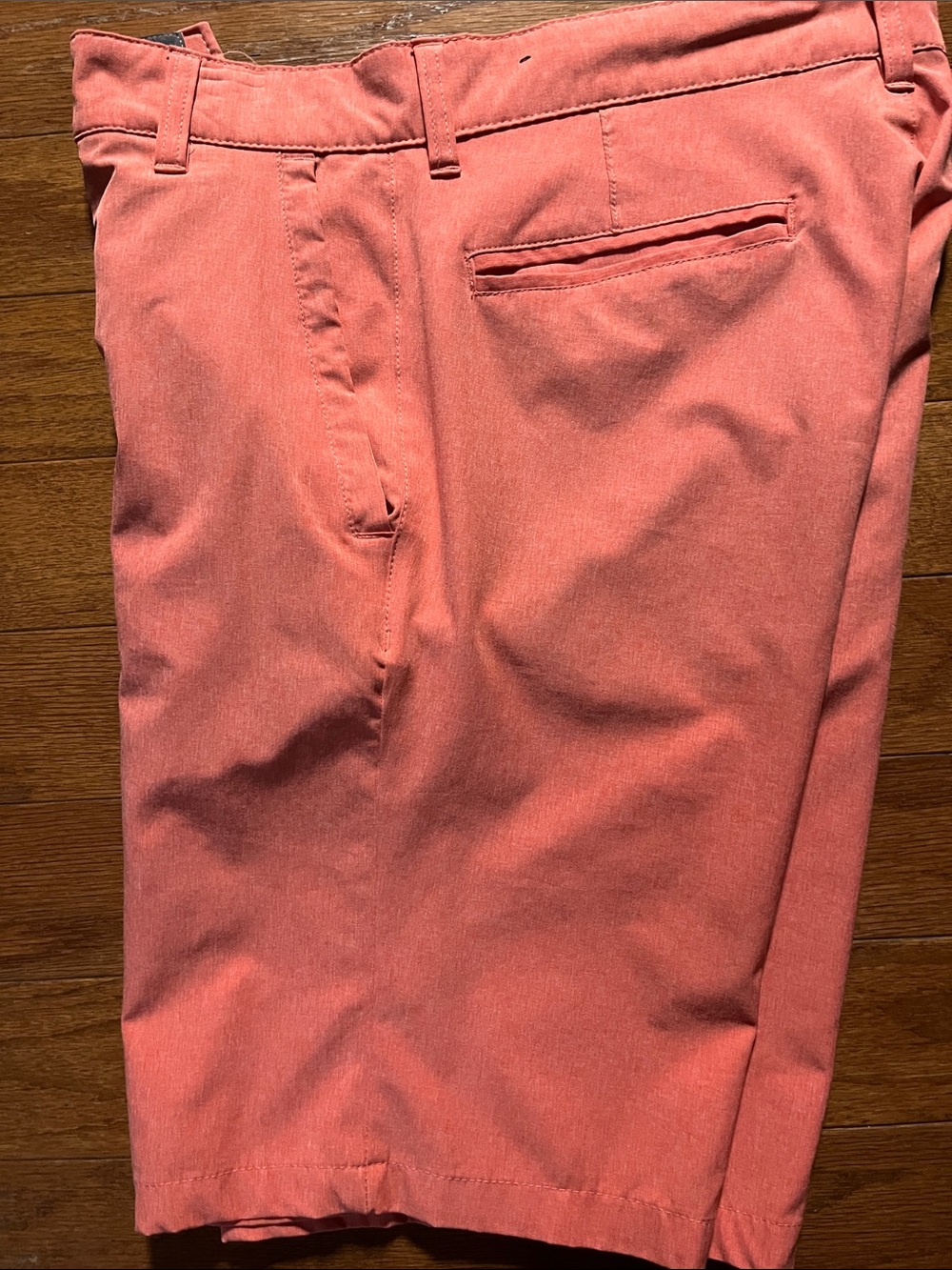 split Men's Coral Hybrid Shorts